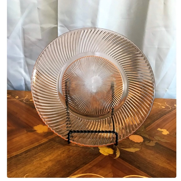 Depression Glass Other - Pink Diana Federal Depression dinner plates